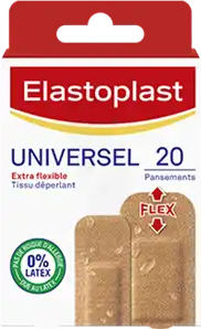 Elastoplast Universel Plastique Pansements Adhésif B/20
