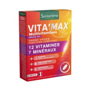 Santarome Vita'max Senior 50+ Comprimés B/30