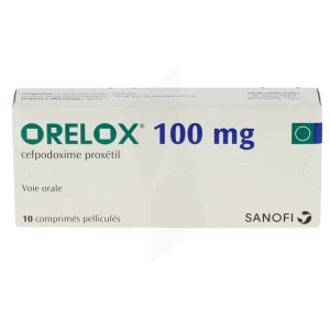 Orelox 100 Mg, Comprimé Pelliculé