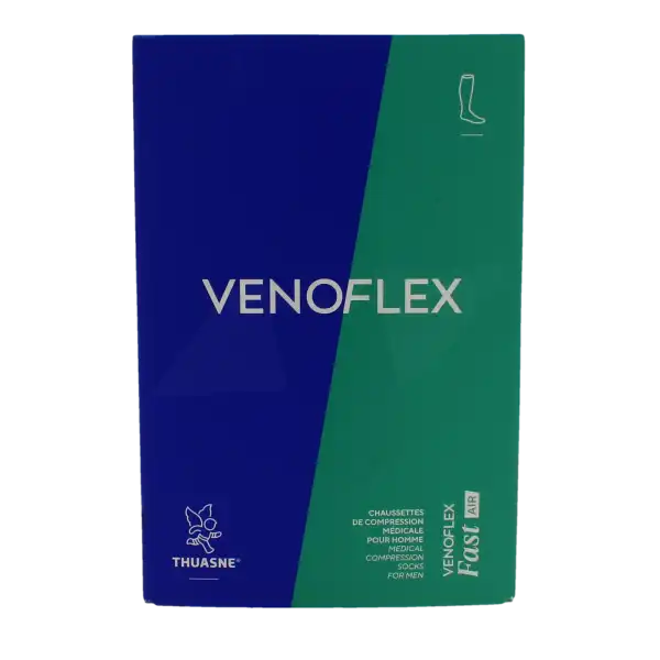 Venoflex Fast'air 2 Chaussette Homme Noir Taille 4l