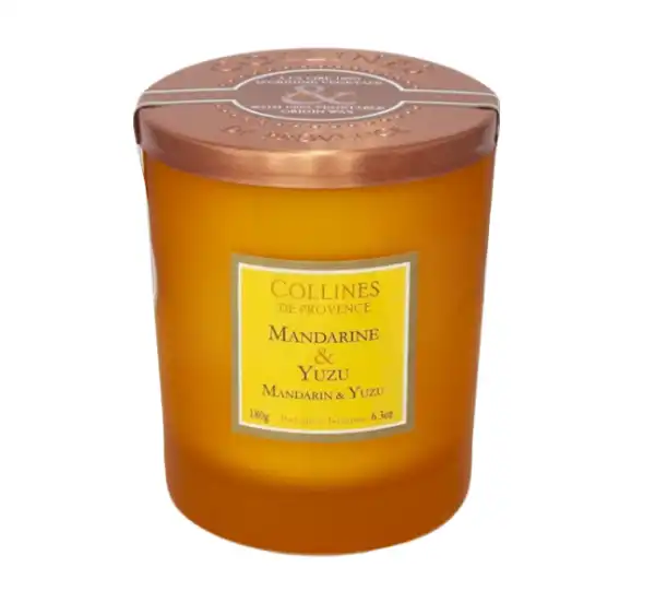 Collines De Provence Bougie Parfumée Duo Mandarine Yuzu Pot/180g