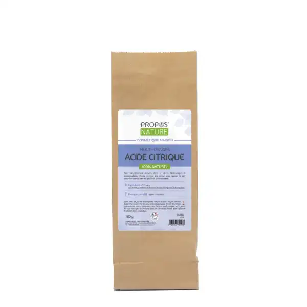 Propos'nature Acide Citrique 100g