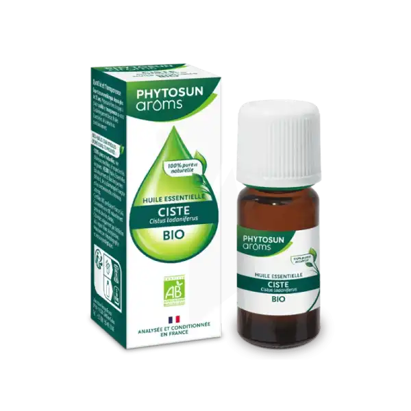 Phytosun Aroms Huile Essentielle Bio Ciste Ladanifère Fl/5ml