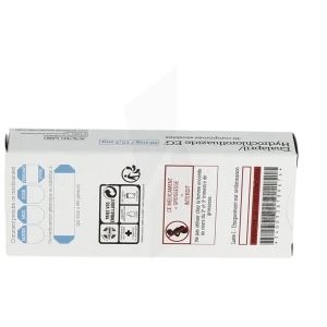 Enalapril/hydrochlorothiazide Eg 20 Mg/12,5 Mg, Comprimé Sécable