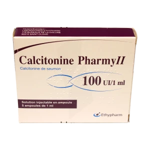 Calcitonine Pharmy Ii 100 U.i./1 Ml, Solution Injectable