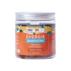 Mium Lab Energie Gummies Sans Sucre Pot/42