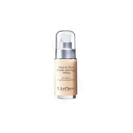 T.leclerc Fluide Anti-age 04 Beige Abricoté Satiné