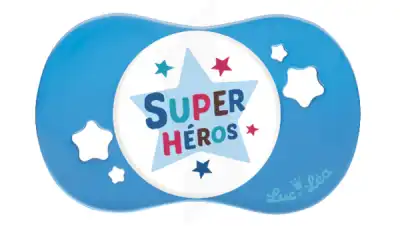 Luc Et Léa Sucette Symétrique +18mois "super Héros" à Belfort