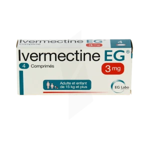 Ivermectine Eg 3 Mg, Comprimé