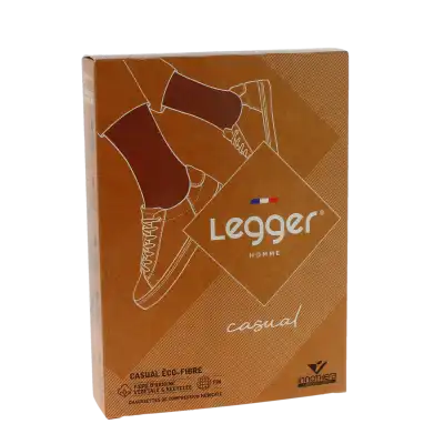 Legger Casual Eco Fibre 2 Chaussette Homme Gris Clair T3n à TOULOUSE