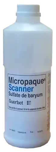 Micropaque Scanner, Suspension Buvable à Diluer
