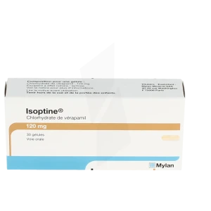 Isoptine 120 Mg, Gélule