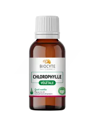 Biocyte Chlorophylle Végétale Solution Buvable Fl/50ml à Eysines