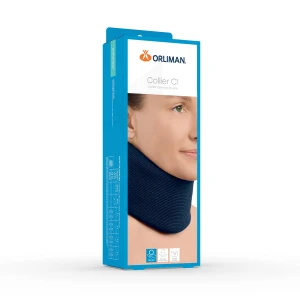 Orliman C1 Collier Cervical Souple Hauteur 7,5cm Taille 2 B/1