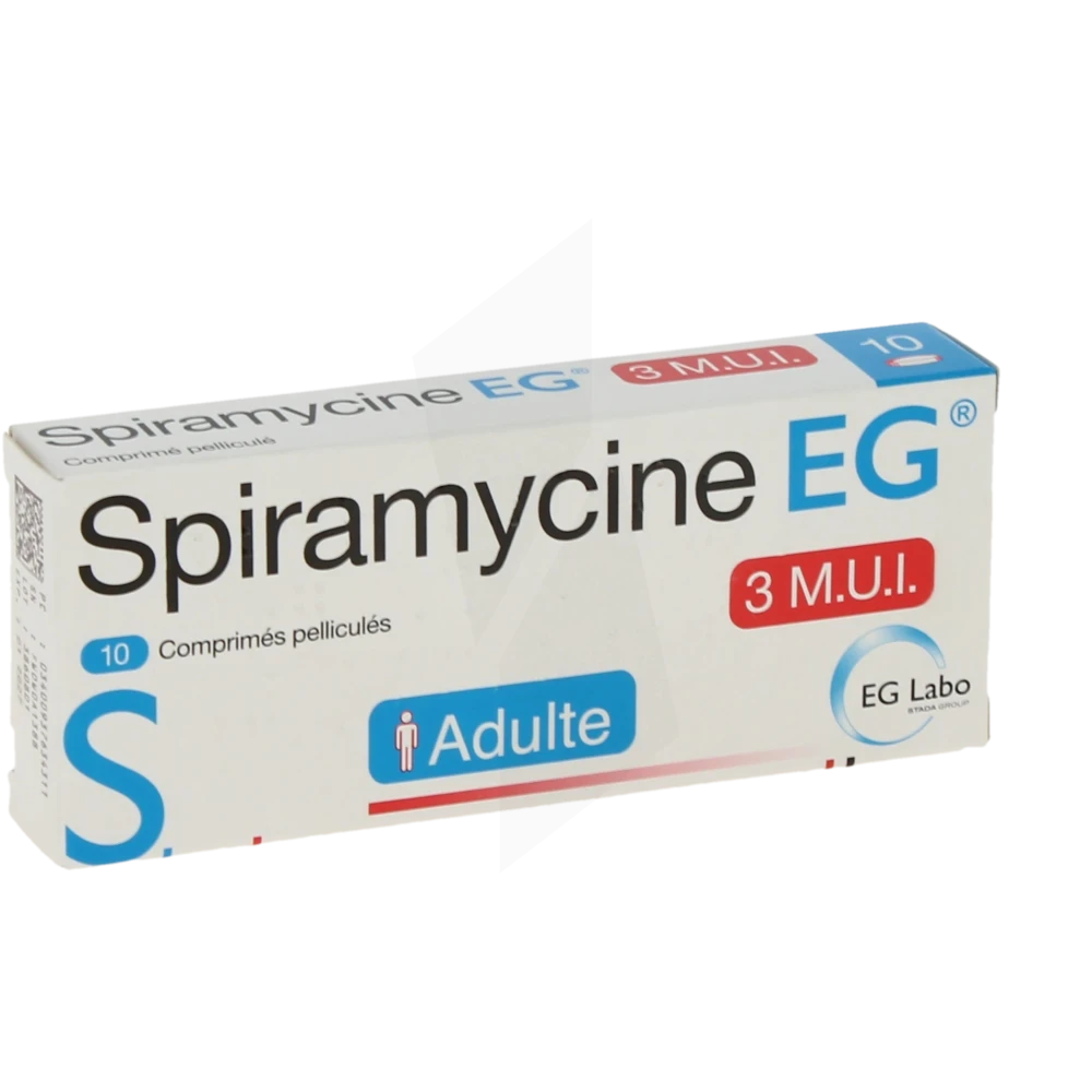 Spiramycine Eg 3 M.u.i., Comprimé Pelliculé