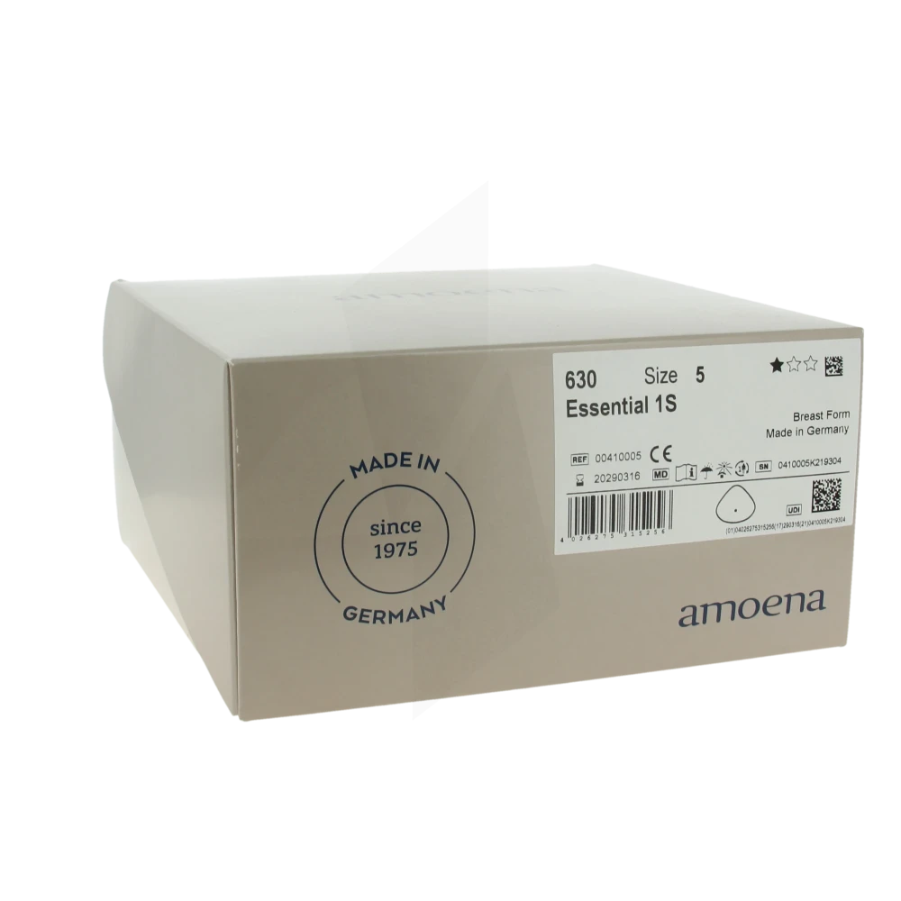 Amoena Essential 1s Prothèse Mammaire Clair T5