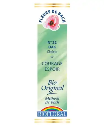Biofloral Fleurs De Bach N°22 Oak Elixir à Annecy