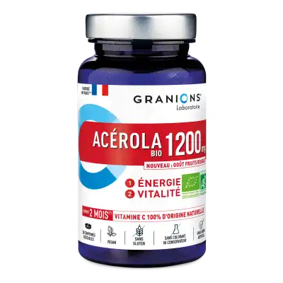 Granions Acérola 1200 Bio Comprimés à Croquer B/30 à Pau