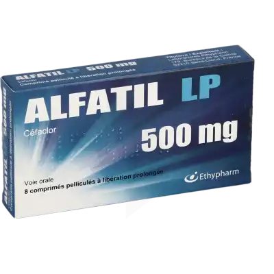 Alfatil Lp 500 Mg, Comprimé Pelliculé à Libération Prolongée à STRASBOURG