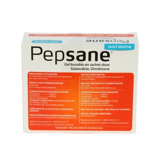 Pepsane, Gel Buvable En Sachet-dose