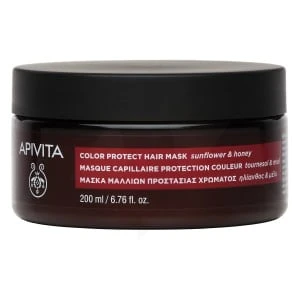 Apivita - Holistic Hair Care Masque Capillaire Protection Couleur Avec Tournesol & Miel 200ml