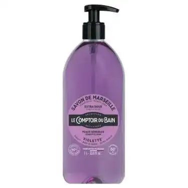 Le Comptoir Du Bain Sav Liq De Marseille Violette Fl Pompe/1l à BU
