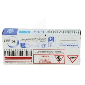 Nebivolol Eg 5 Mg, Comprimé Quadrisécable