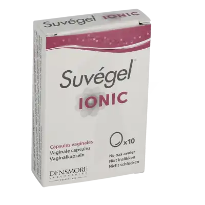 Suvégel Ionic Caps Vaginales B/10 à TOULOUSE