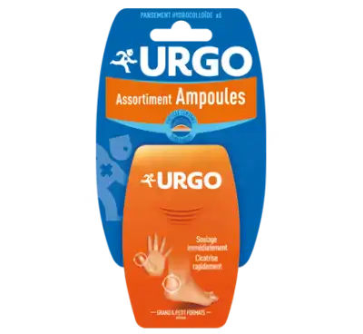 Urgo Ampoule Pansement Seconde Peau Assortis B/6 à SAINT-MARCEL