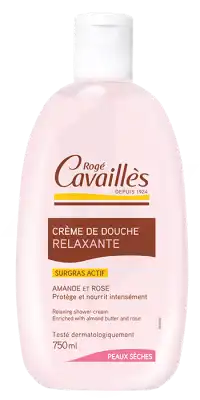 Rogé Cavaillès Crème De Douche Beurre D'amande Et Rose 750ml à LA TREMBLADE