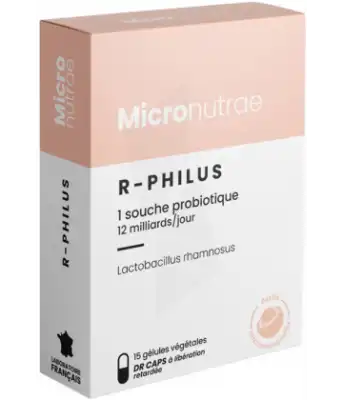 Micronutrae R-philus 15 Gélules à Toulouse