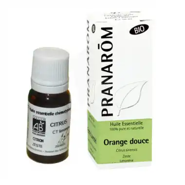 Huile Essentielle Orange Douce Bio Pranarom 10ml à VIC-FEZENSAC