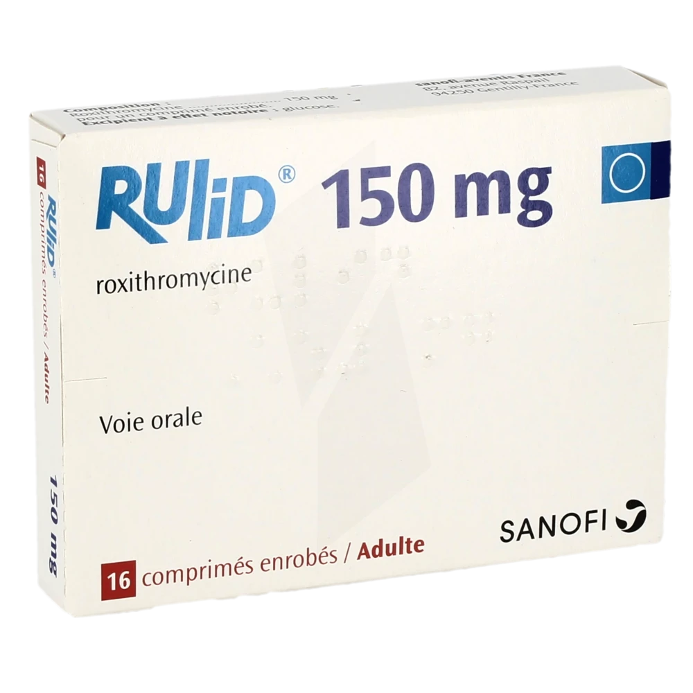 Rulid 150 Mg, Comprimé Enrobé