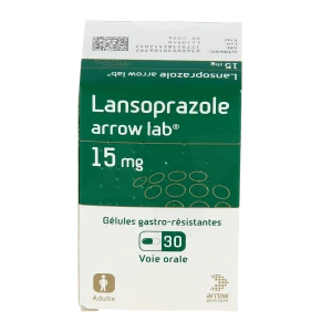 Lansoprazole Arrow Lab 15 Mg, Gélule Gastro-résistante