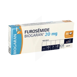 Furosemide Biogaran 20 Mg, Comprimé