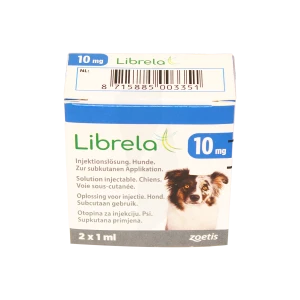 Librela 10 Mg Solution Injectable Pour Chiens, Solution Injectable