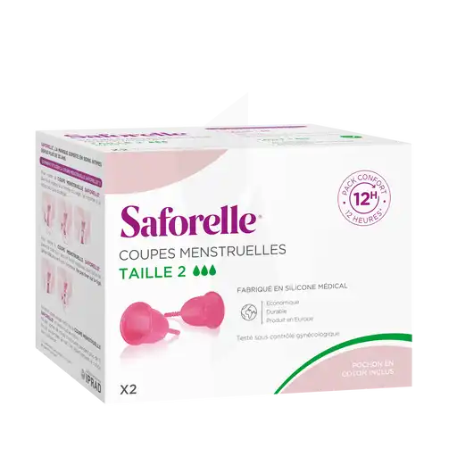 Saforelle Coupelle Menstruelle T2 B/2