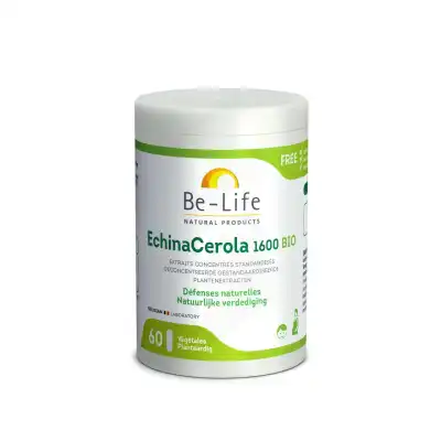 Be-life Echinacérola 1600 Bio Gélules B/60 à NICE