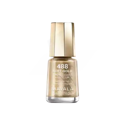 Mavala Vernis à Ongles Silicium Soft Gold Mini Flacon De 5 Ml à TOURNAN-EN-BRIE