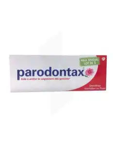 Parodontax Dentifrice Fluor Lot De 2 X 75ml à Montbonnot-Saint-Martin
