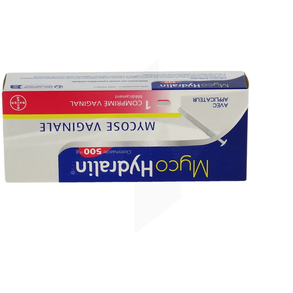 Grande Pharmacie de la salamandre - Médicament Mycohydralin 500 Mg,  Comprimé Vaginal - Clotrimazole - LE LAVANDOU