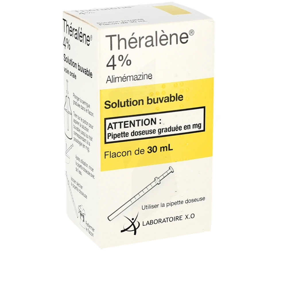 Theralene 4 Pour Cent, Solution Buvable