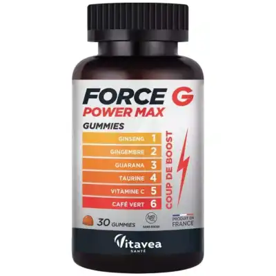 Force G Power Max Gummies Gomme Pot/30 à Castelsarrasin