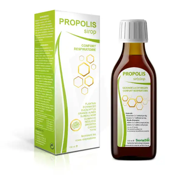 Soria Natural Propolis Sirop Fl/150ml