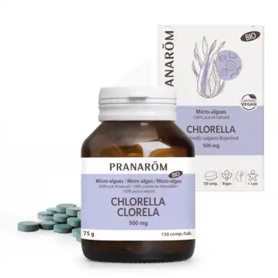 Pranarôm Chlorella Comprimés Bio B/150 à Mûrs-Erigné