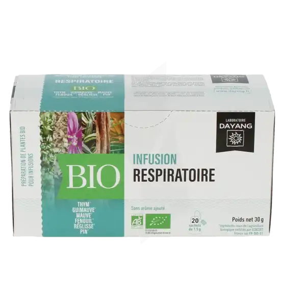 Dayang Respiratoire Bio 20 Infusettes