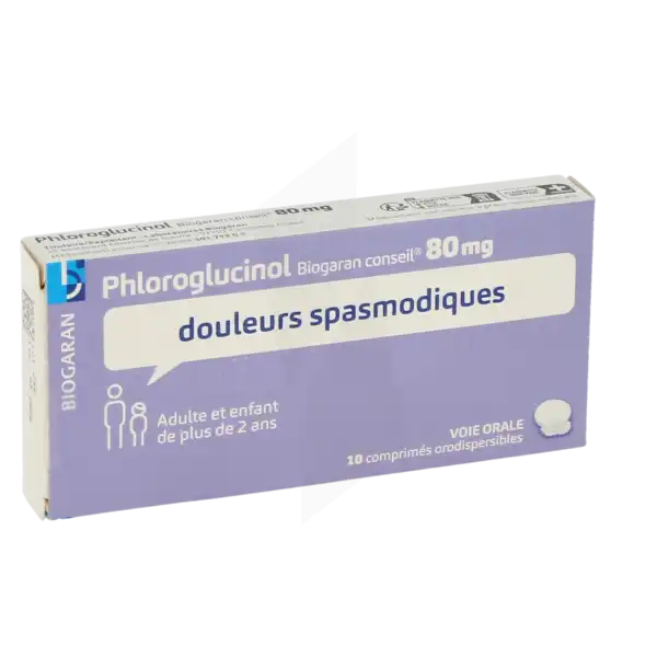 Phloroglucinol Biogaran Conseil 80 Mg, Comprimé Orodispersible