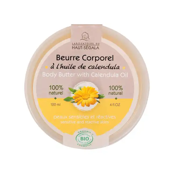 Beurre Corporel Calendula Bio 120ml