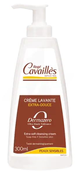 Rogé Cavaillès Dermazero Crème Lavante Extra Douce 300ml