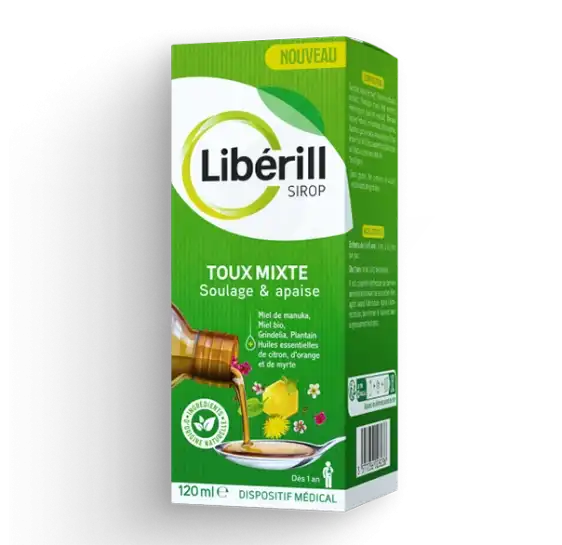Libérill Sirop Toux Mixte Adulte Enfant Dès 1 An Fl/120ml